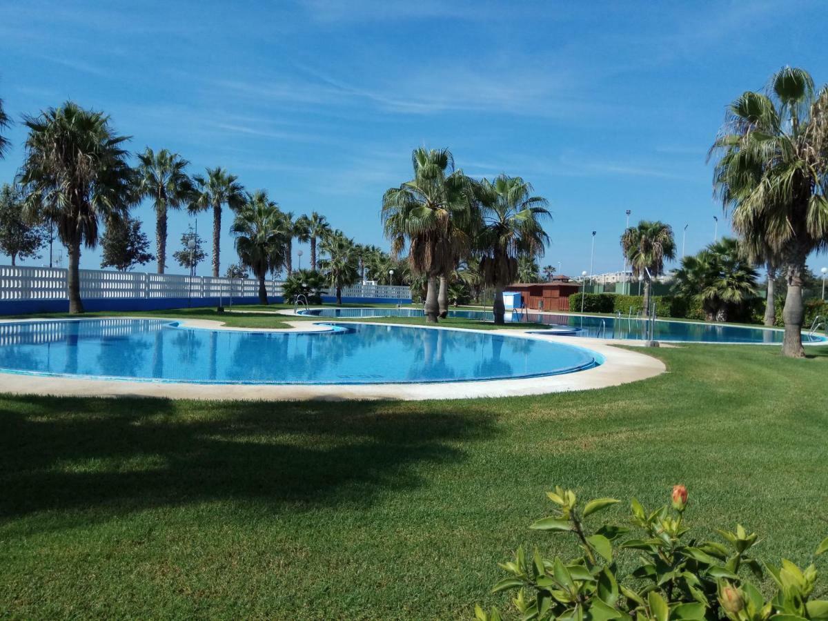 Apartamento Almerimar Primera Linea De Playa Exteriör bild